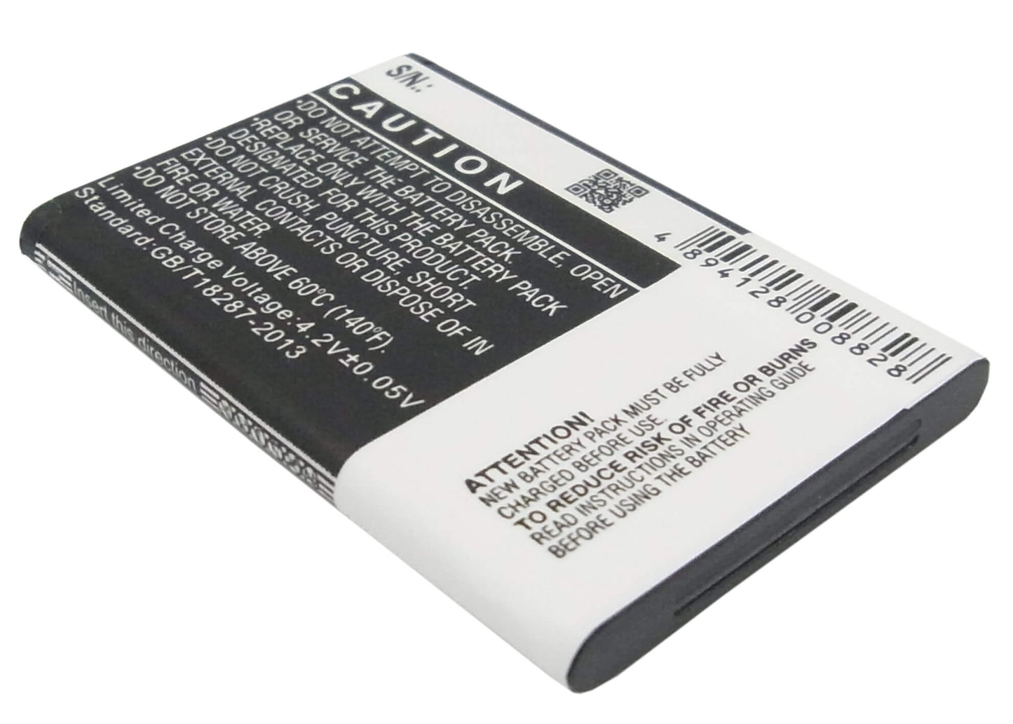 3.7V, 850mAh, Li-ion Battery fits Samsung, Gt-c5212, Gt-e1080, 3.145Wh