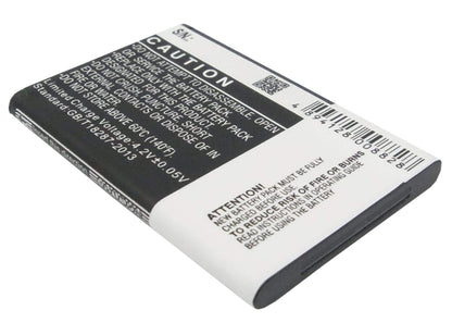 3.7V, 850mAh, Li-ion Battery fits Samsung, Gt-c5212, Gt-e1080, 3.145Wh