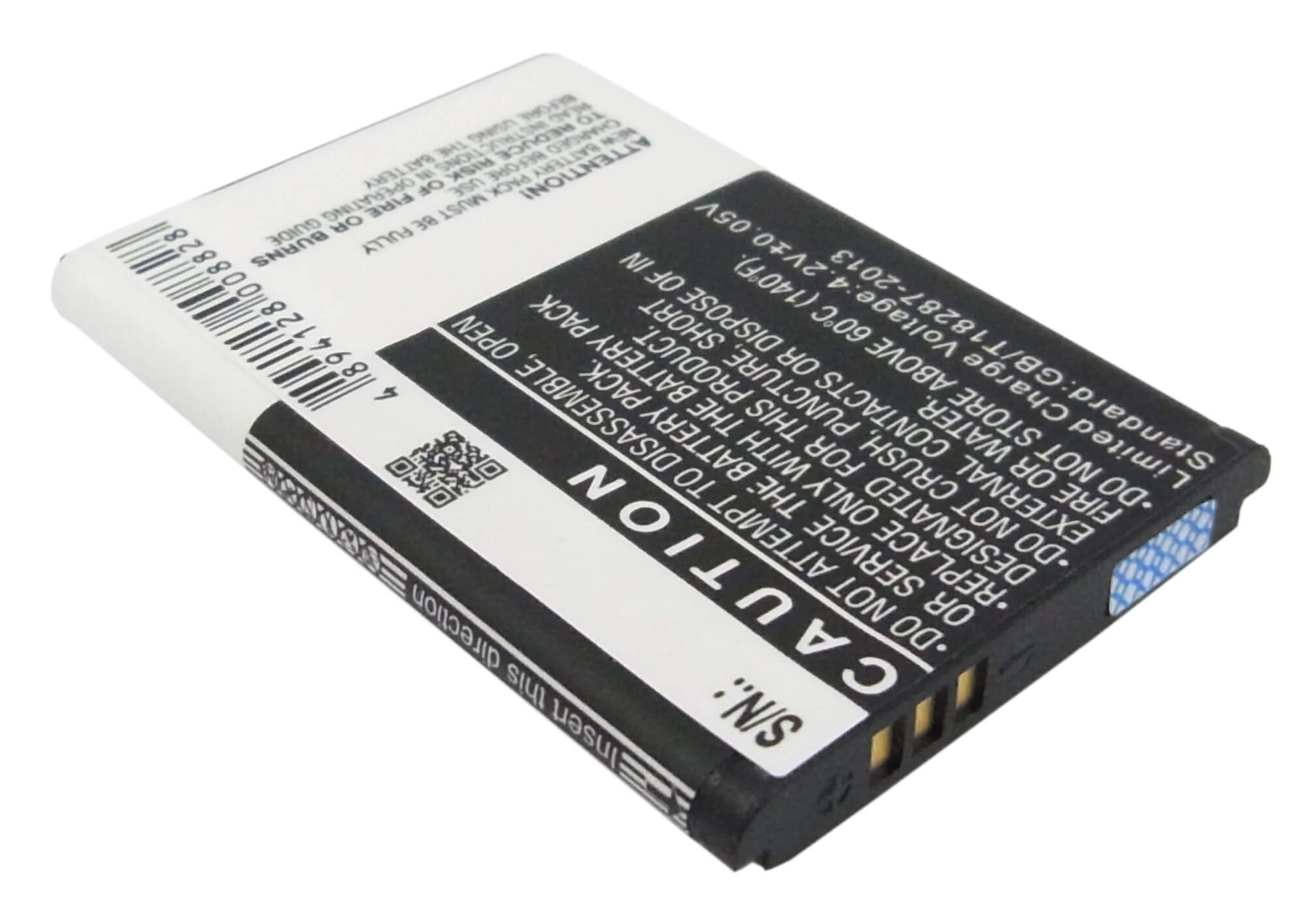 3.7V, 850mAh, Li-ion Battery fits Joa Telecom, L210, L-210, 3.145Wh