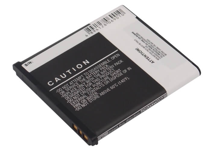 3.7V, 1250mAh, Li-ion Battery fits Sharp, Sh80iuc, Sh81iuc, 4.625Wh