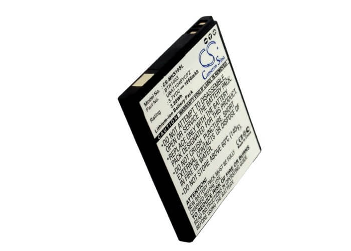 3.7V, 1050mAh, Li-ion Battery fits Sharp, Pb10zu, 3.885Wh