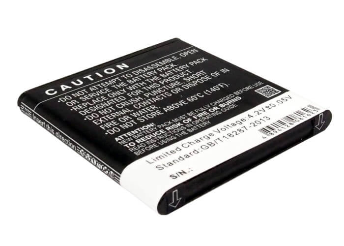 3.7V, 1200mAh, Li-ion Battery fits Emporia, C155, Telme C155, 4.44Wh