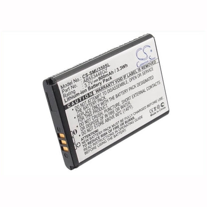 3.7V, 900mAh, Li-ion Battery fits Samsung, Gusto 2, Gusto Sch-u360, 3.33Wh