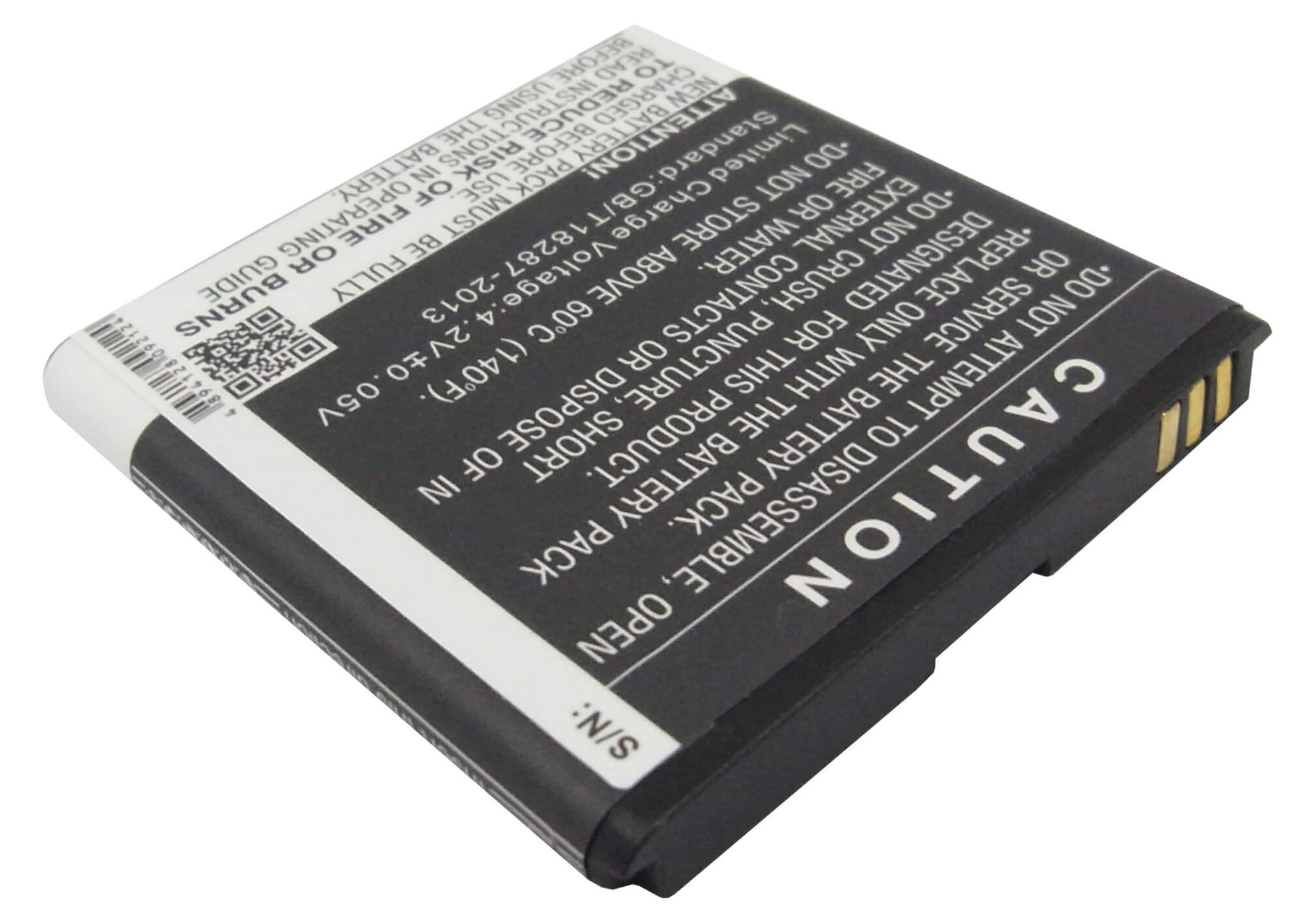 3.7V, 1500mAh, Li-ion Battery fits Zte, Blade C2, Blade C2 Plus, 5.55Wh