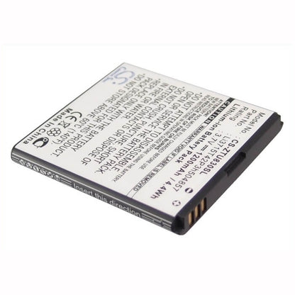 3.7V, 1200mAh, Li-ion Battery fits At&t, Avail 2, Avail Ii, 4.44Wh