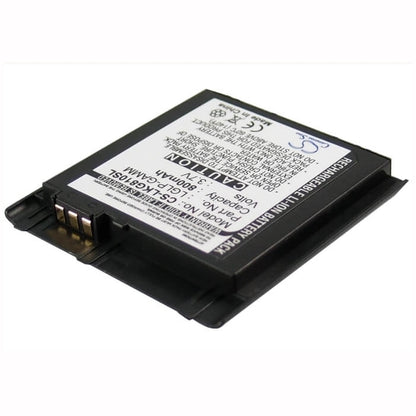 3.7V, 800mAh, Li-ion Battery fits Lg, Kg810, Kg-810, 2.96Wh