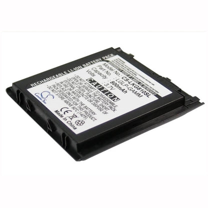 3.7V, 800mAh, Li-ion Battery fits Lg, Kg810, Kg-810, 2.96Wh