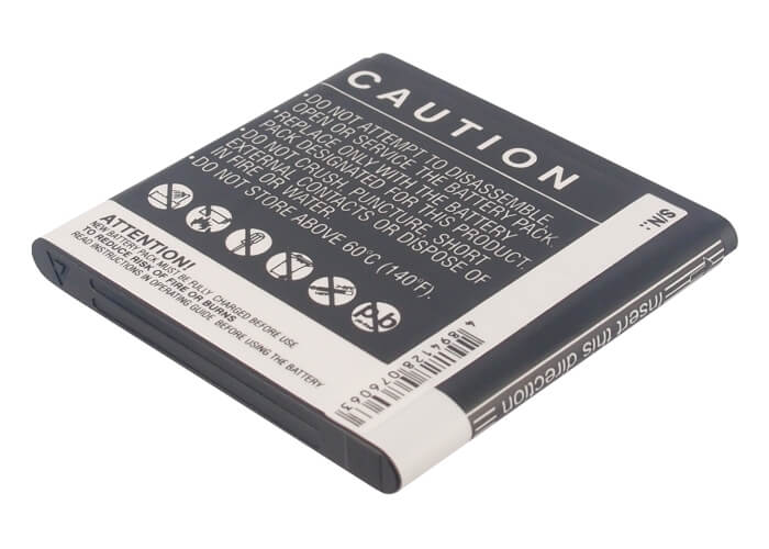 3.7V, 1250mAh, Li-ion Battery fits Coolpad, 8020+, 4.625Wh