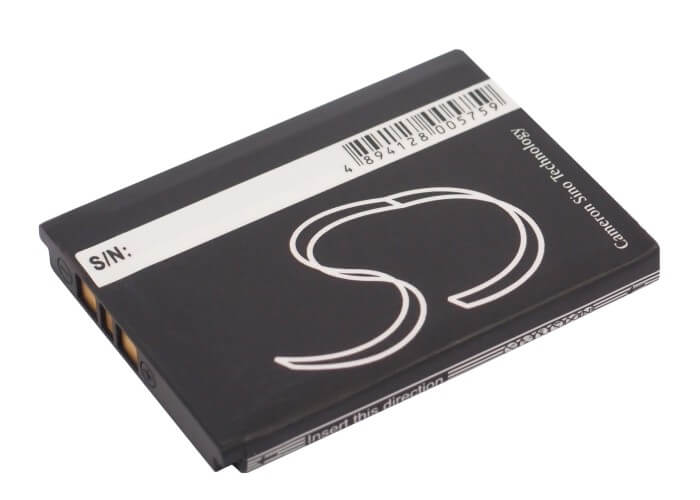 3.7V, 650mAh, Li-ion Battery fits Sony Ericsson, D750, D750i, 2.405Wh