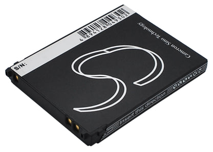 3.7V, 650mAh, Li-ion Battery fits Sharp, Sh501, V501sh, 2.405Wh