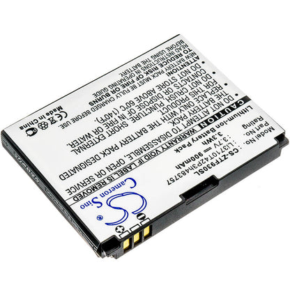 3.7V, 900mAh, Li-ion Battery fits Vodafone, 1230, V1230, 3.33Wh