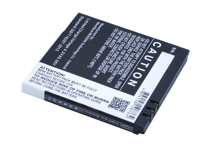 3.7V, 900mAh, Li-ion Battery fits Blu, D140, D141s, 3.33Wh