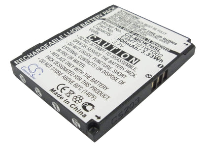 3.7V, 900mAh, Li-ion Battery fits Mitac, Mio Explora K70, Mio Explora K75, 3.33Wh