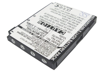 3.7V, 900mAh, Li-ion Battery fits Mitac, Mio Explora K70, Mio Explora K75, 3.33Wh