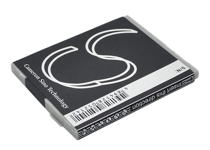 3.7V, 650mAh, Li-ion Battery fits Sharp, Sh-06a, Sh-07a, 2.405Wh