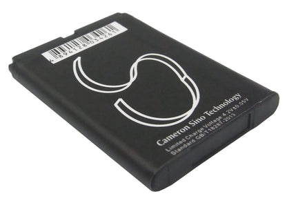 3.7V, 800mAh, Li-ion Battery fits Pantech, Impact P7000, Impulse, 2.96Wh