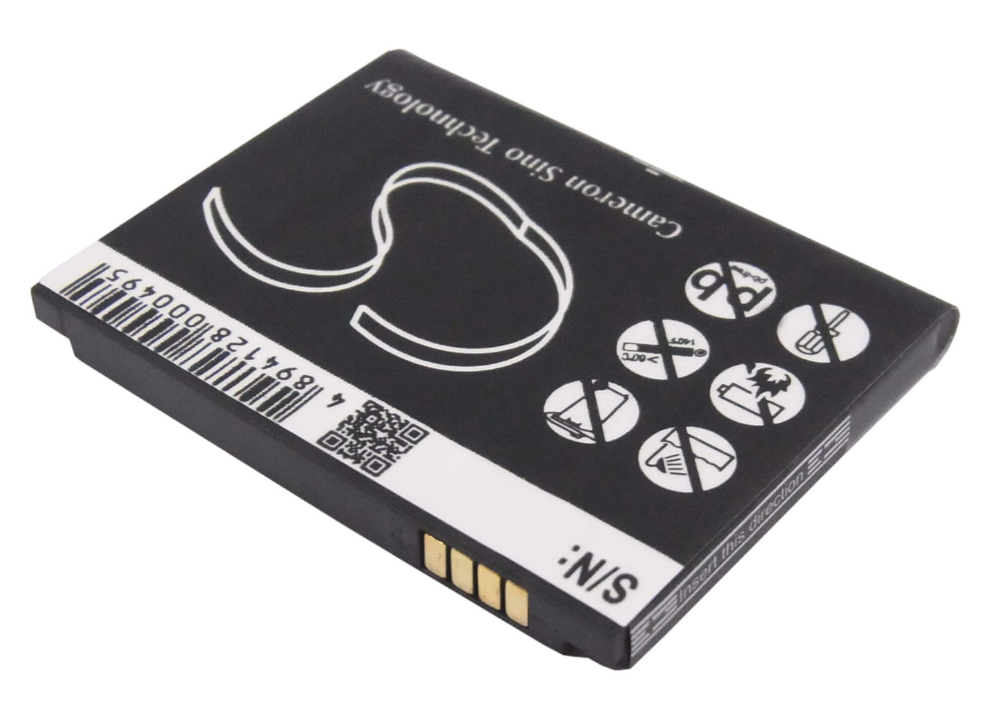 3.7V, 720mAh, Li-ion Battery fits Motorola, Moto Jewel, Moto U8, 2.664Wh