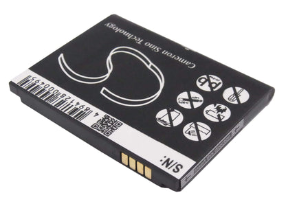3.7V, 720mAh, Li-ion Battery fits Motorola, Moto Jewel, Moto U8, 2.664Wh