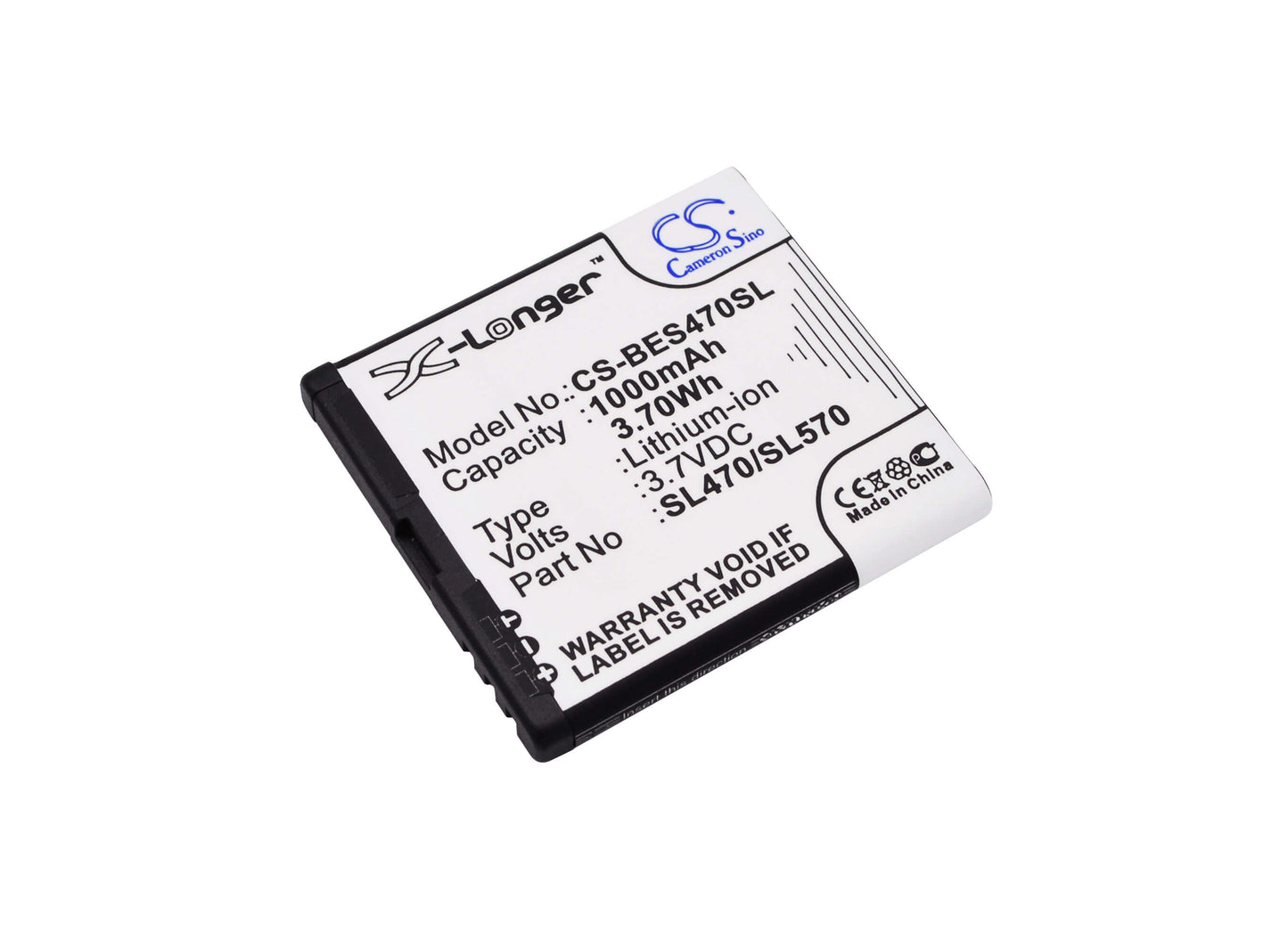 3.7V, 1000mAh, Li-ion Battery fits Olympia, Janus, 3.7Wh