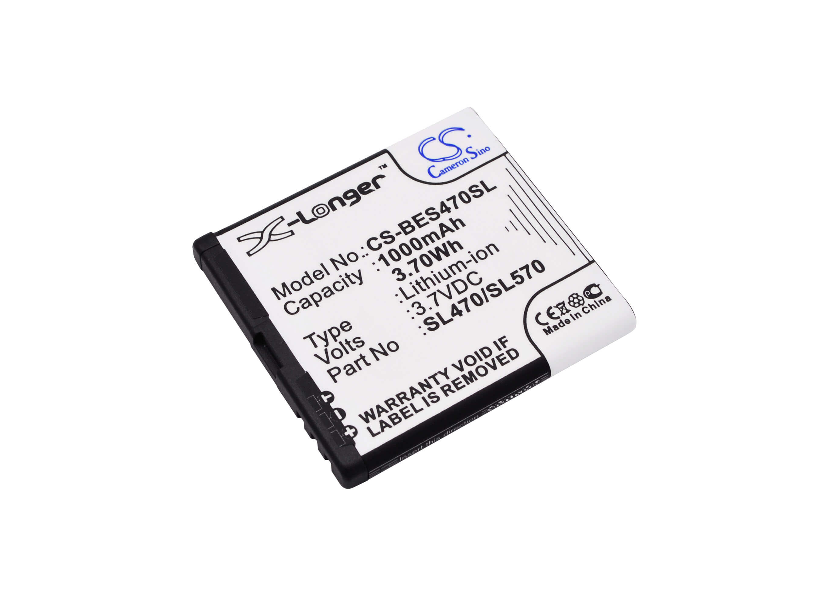 3.7V, 1000mAh, Li-ion Battery fits Olympia, Janus, 3.7Wh