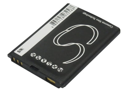 3.7V, 600mAh, Li-ion Battery fits Audiovox, Cdm-8935, Cdm-8935 Mini, 2.22Wh
