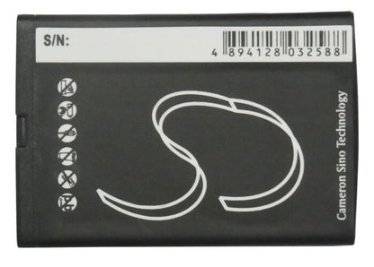 3.7V, 600mAh, Li-ion Battery fits Audiovox, Cdm-8935, Cdm-8935 Mini, 2.22Wh