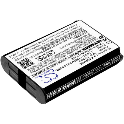 3.8V, 1600mAh, Li-ion Battery fits Kyocera, Duraxe Epic, Duraxv Extreme, 6.08Wh