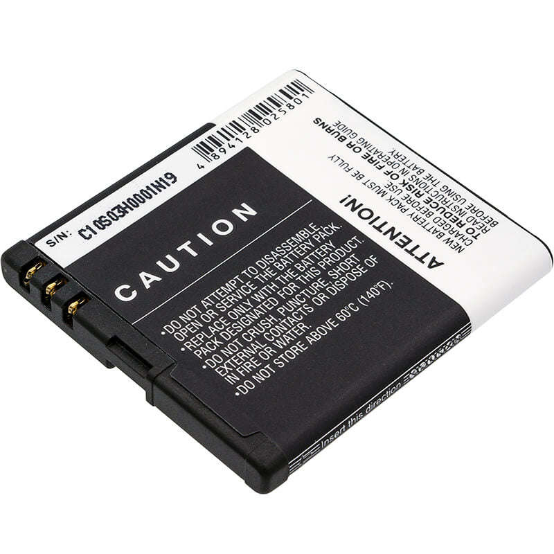 3.7V, 1000mAh, Li-ion Battery fits Explay, Q232, Q233, 3.7Wh