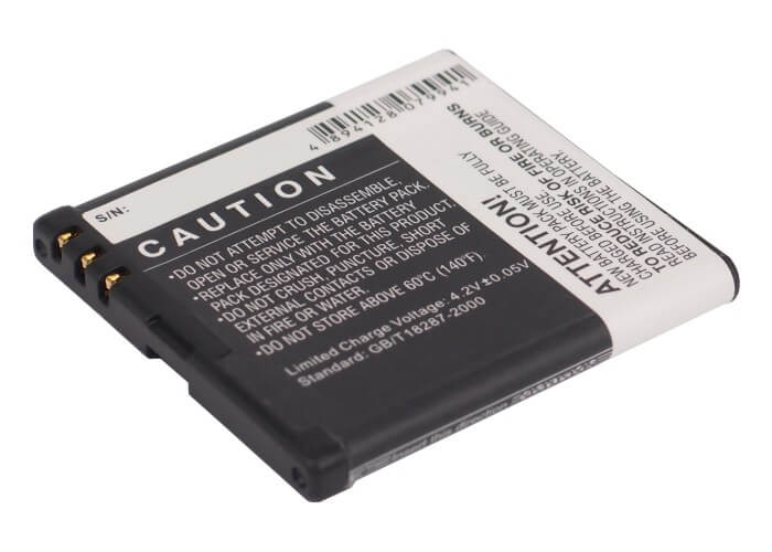 3.7V, 1000mAh, Li-ion Battery fits Voca, V530, 3.7Wh