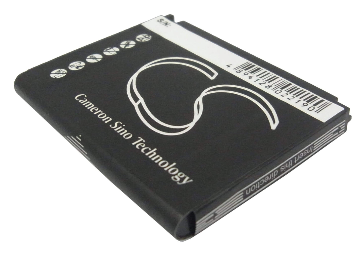 3.7V, 800mAh, Li-ion Battery fits Samsung, Sgh-d808, 2.96Wh