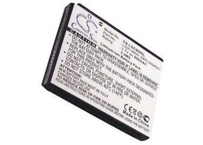 3.7V, 900mAh, Li-ion Battery fits Lg, Arena Gt950, Bliss Ux700, 3.33Wh