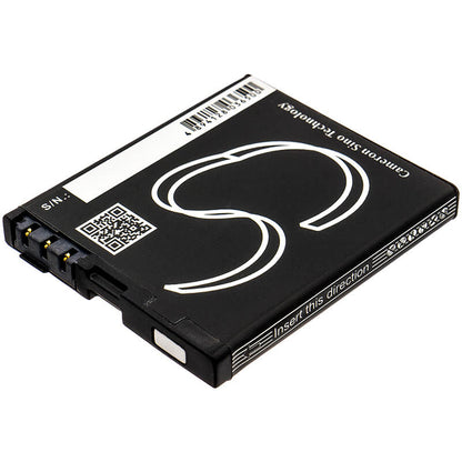 3.7V, 1200mAh, Li-ion Battery fits Motorola, Greco, Quench Xt5, 4.44Wh