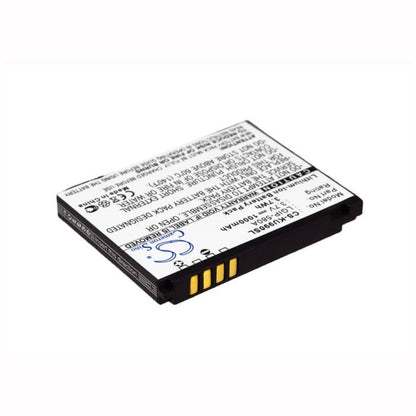 3.7V, 1000mAh, Li-ion Battery fits Lg, Cu915, Cu915vu, 3.7Wh