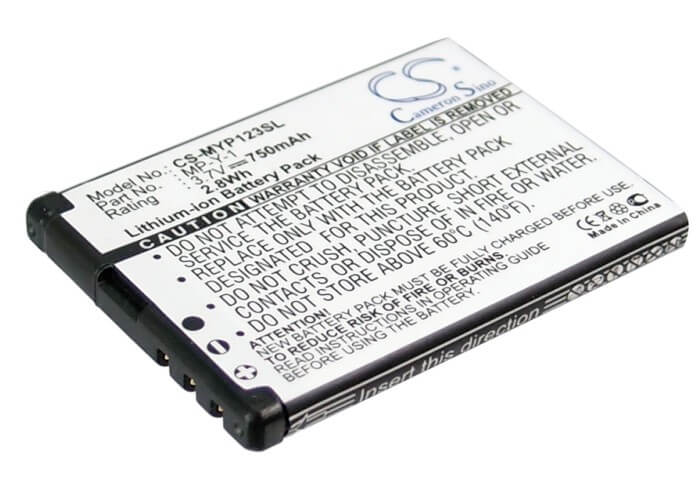 3.7V, 750mAh, Li-ion Battery fits Myphone, 1230, 2.775Wh