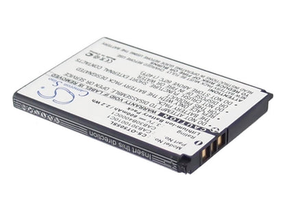 3.7V, 600mAh, Li-ion Battery fits Vodafone, 331, 345, 2.22Wh