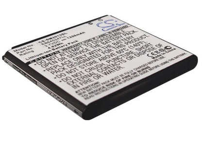 3.7V, 1250mAh, Li-ion Battery fits Samsung, Gt-b9388, Sch-w2013, 4.625Wh