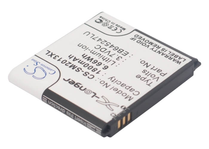 3.7V, 1800mAh, Li-ion Battery fits Samsung, Gt-b9388, Sch-w2013, 6.66Wh