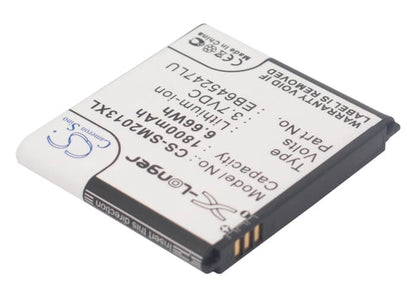 3.7V, 1800mAh, Li-ion Battery fits Samsung, Gt-b9388, Sch-w2013, 6.66Wh