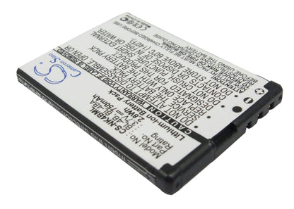 3.7V, 750mAh, Li-ion Battery fits Nokia, 1606, 2505, 2.775Wh