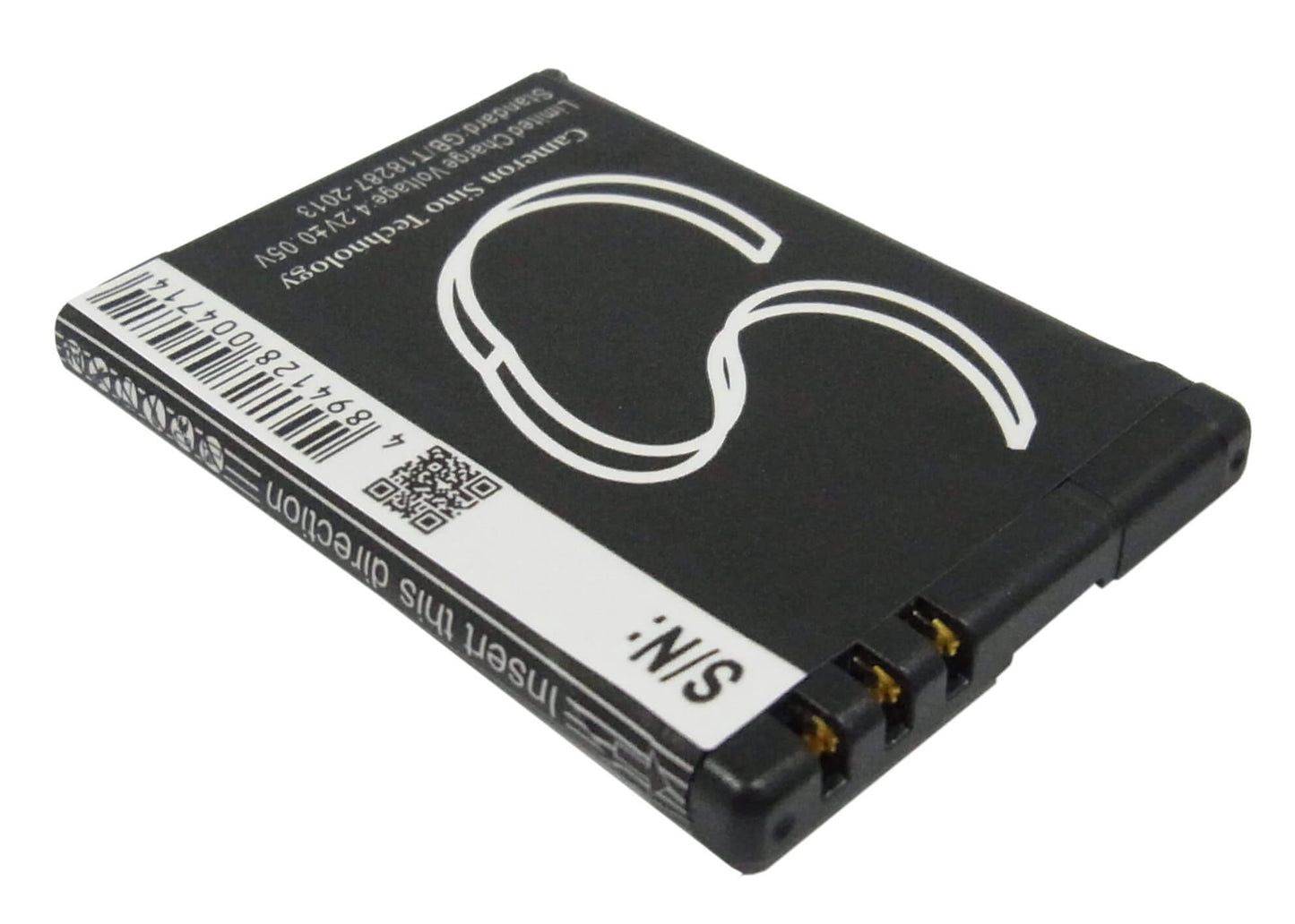 3.7V, 750mAh, Li-ion Battery fits Nokia, 1606, 2505, 2.775Wh