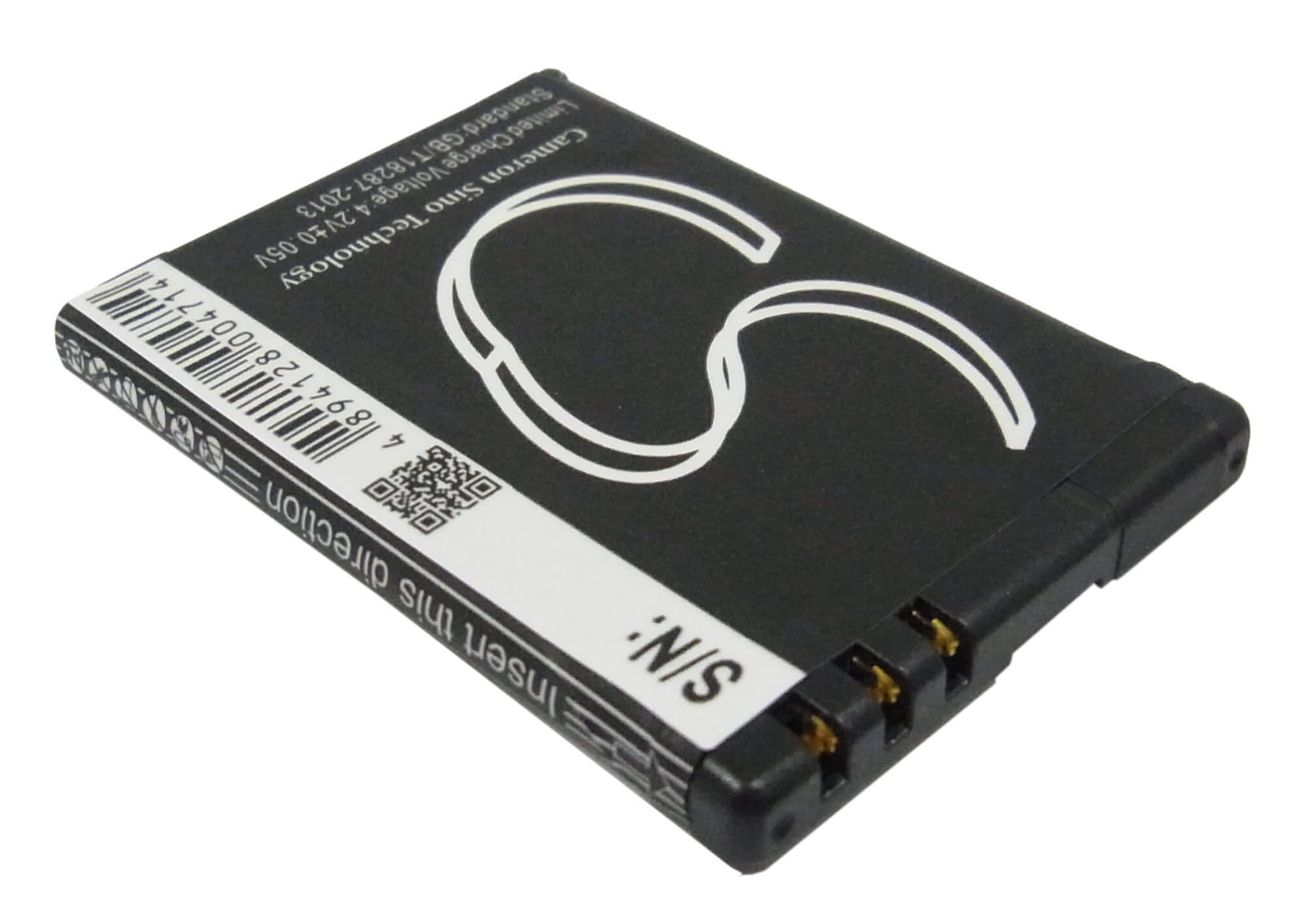 3.7V, 750mAh, Li-ion Battery fits Nokia, 1606, 2505, 2.775Wh