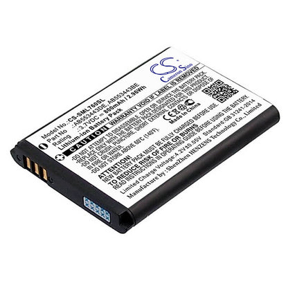 3.7V, 800mAh, Li-ion Battery fits Samsung, Sgh-l760, Sgh-l768, 2.96Wh