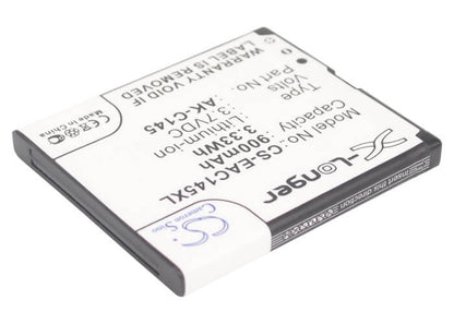 3.7V, 900mAh, Li-ion Battery fits Emporia, Telme C145, 3.33Wh
