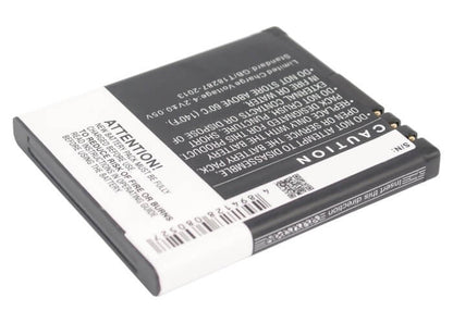 3.7V, 900mAh, Li-ion Battery fits Emporia, Telme C145, 3.33Wh