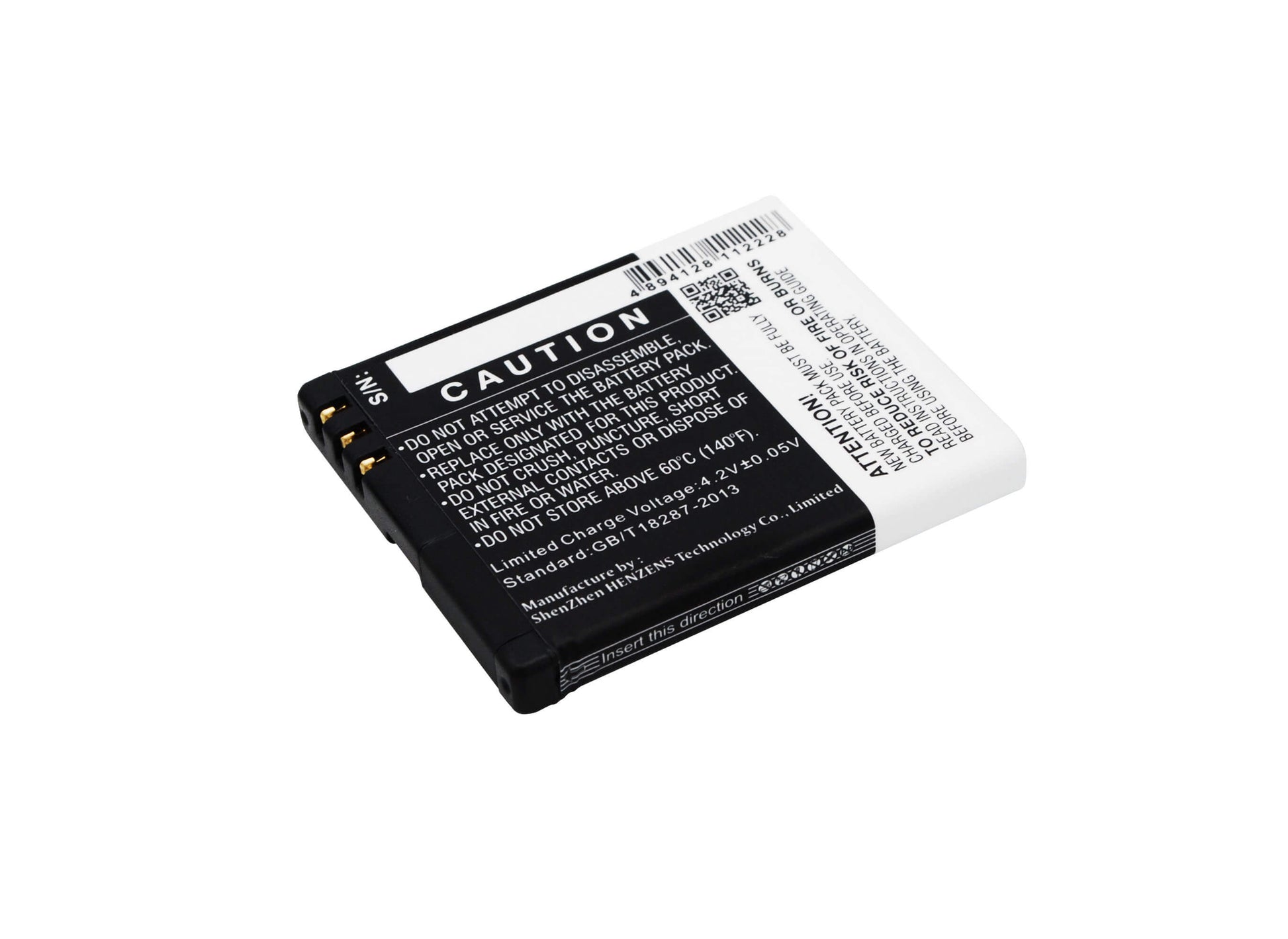 3.7V, 900mAh, Li-ion Battery fits Bea-fon, Sl625ad, Sl630, 3.33Wh