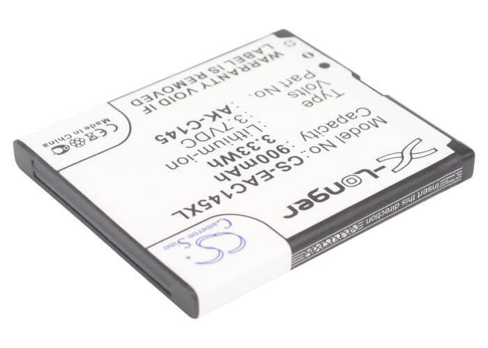 3.7V, 900mAh, Li-ion Battery fits Texet, Tm-d222, 3.33Wh