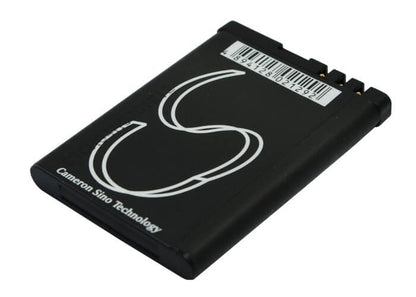 3.7V, 800mAh, Li-ion Battery fits Nokia, 2600 Classic, 7510, 2.96Wh