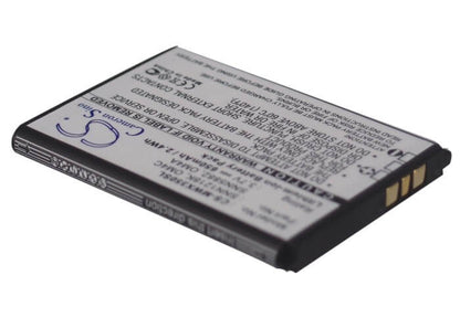 3.7V, 650mAh, Li-ion Battery fits Motorola, Ex210, Ex211, 2.405Wh