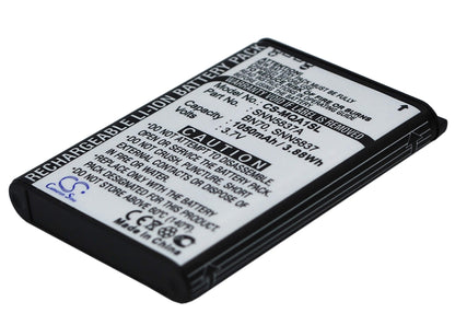 3.7V, 1050mAh, Li-ion Battery fits Motorola, Mt710, 3.885Wh