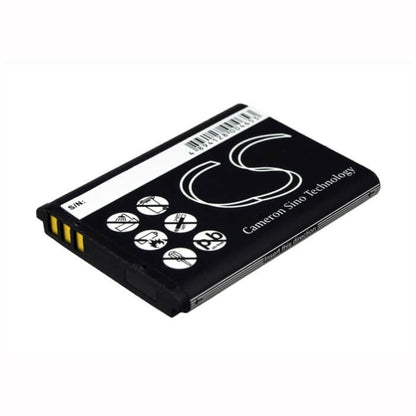 Mobile, Smartphone 3.7V, 550mAh, Li-ion Battery fits Blu, Bar Q, 2.035Wh